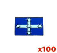 Historic Eureka Flag Badge (Rectangular) - Pack of 100