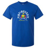 Pimpimbudgee Pet Shop Fake Business Logo T-Shirt (Royal Blue)