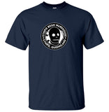 Gympie BDSM Warehouse Fake Business Logo T-Shirt (Navy)