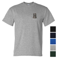 Ned Kelly Helmet R.I.P Logo T-Shirt (Colour Choices)