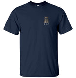 Ned Kelly Helmet R.I.P Logo T-Shirt (Navy)