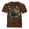 Hungry Eyes Tiger Childrens T-Shirt (Kids Small or Medium)